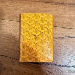 Goyard Passport Cover - Yellow